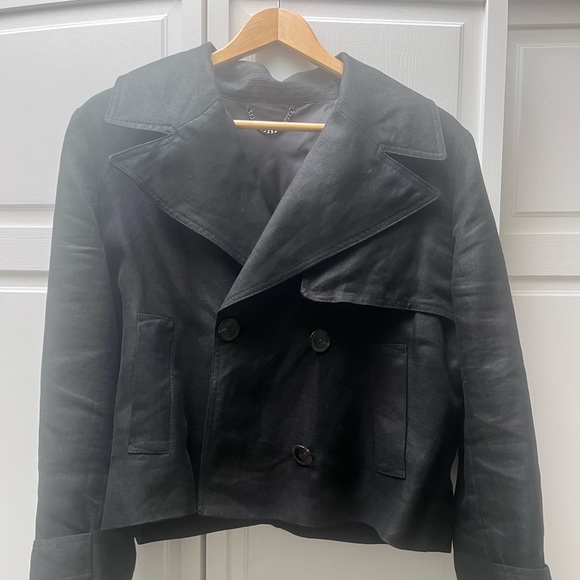 100% Linen Banana Republic Lightweight Jackete - Picture 2 of 6